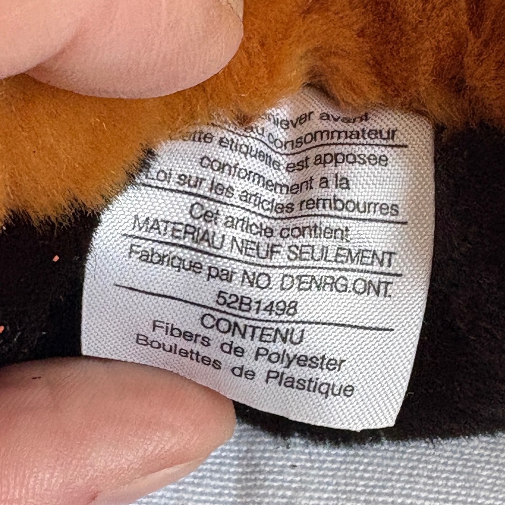 Harley-Davidson Rottweiler Plush Dog Orange Bandana 2003 Collectible 14 Inch - Picture 7 of 13